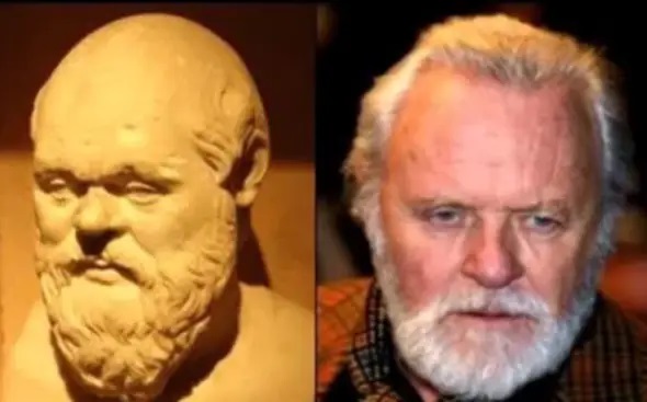 آنتونی هاپکینز و سقراط